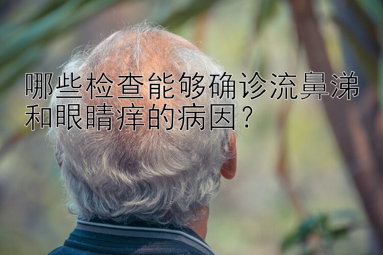 哪些检查能够确诊流鼻涕和眼睛痒的病因？