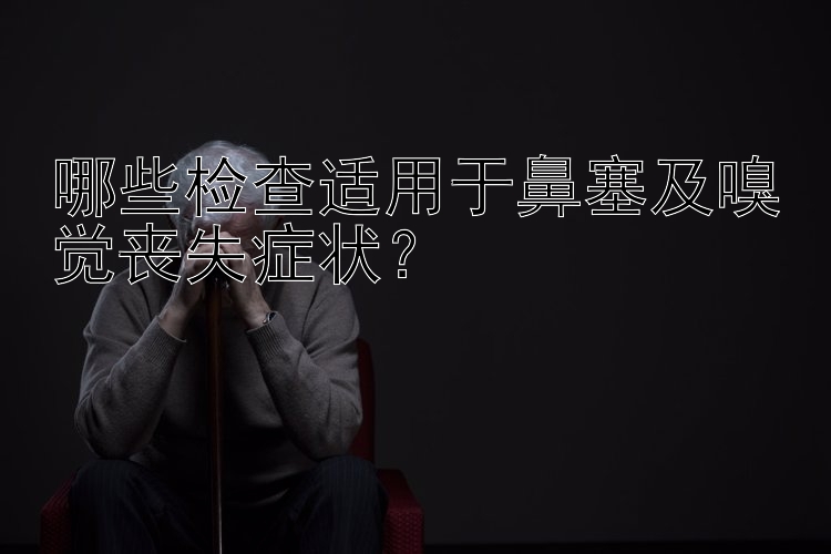 哪些检查适用于鼻塞及嗅觉丧失症状？